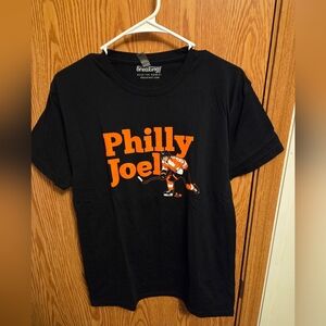 Breaking T Philadelphia Flyers Joel Farabee Shirt Medium Men's NWOT NHL